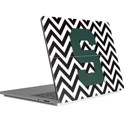Michigan State University Spartans S Chevron Surface Laptop Studio Skin