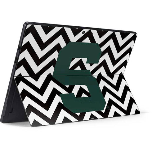 Michigan State University Spartans S Chevron Surface Pro 7 Skin