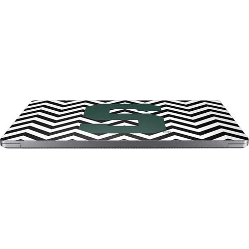 Michigan State University Spartans S Chevron Universal Laptop 11in (8.8 x 6.2in) Skin