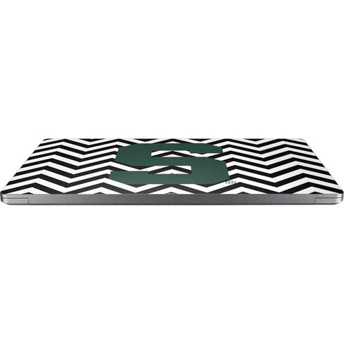 Michigan State University Spartans S Chevron Universal Laptop 15in (12.2 x 8.8in) Skin
