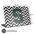 Michigan State University Spartans S Chevron Universal Laptop 16.6in (13.4 x 9.7in) Skin