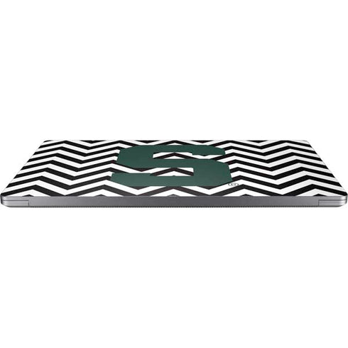 Michigan State University Spartans S Chevron Universal Laptop 17in (13.8 x 10in) Skin