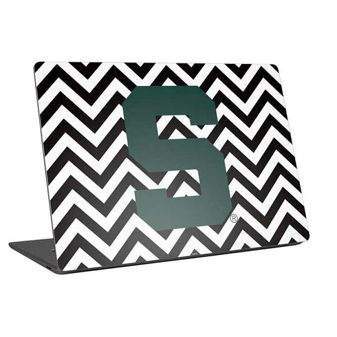 Michigan State University Spartans S Chevron Universal Laptop 18in (14.6 x 10.6in) Skin