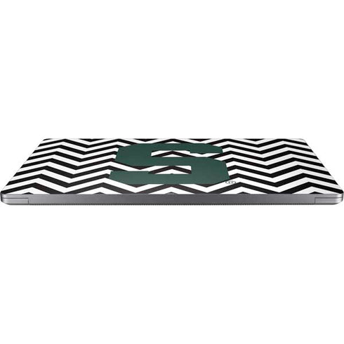 Michigan State University Spartans S Chevron Universal Laptop 18in (14.6 x 10.6in) Skin