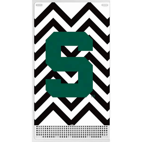 Michigan State University Spartans S Chevron Xbox Series S Console Skin