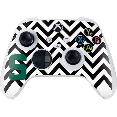 Michigan State University Spartans S Chevron Xbox Series S Controller Skin