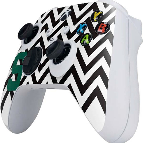 Michigan State University Spartans S Chevron Xbox Series S Controller Skin