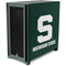 Michigan State University Spartans S Corsair 4000D Tempered Glass Mid-Tower ATX Case Skin
