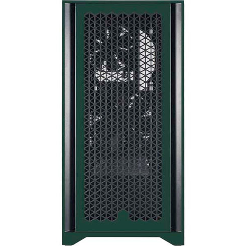 Michigan State University Spartans S Corsair 4000D Tempered Glass Mid-Tower ATX Case Skin