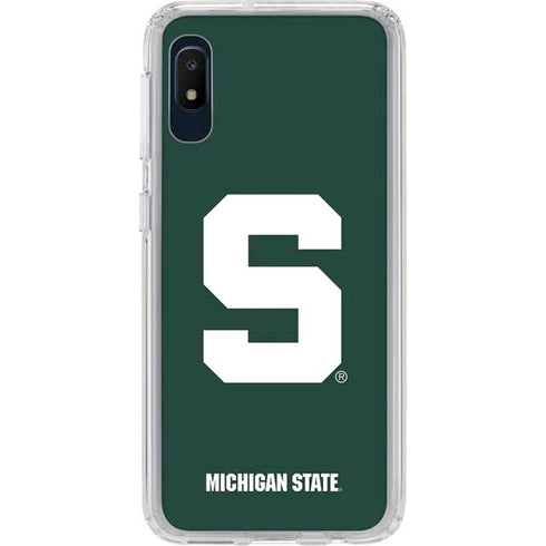 Michigan State University Spartans S Galaxy A10e Clear Case