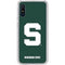 Michigan State University Spartans S Galaxy A10e Clear Case