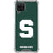 Michigan State University Spartans S Galaxy A12 Clear Case