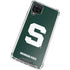 Michigan State University Spartans S Galaxy A12 Clear Case