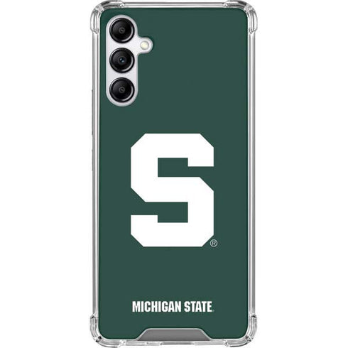 Michigan State University Spartans S Galaxy A14 5G Clear Case