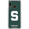 Michigan State University Spartans S Galaxy A30 Clear Case
