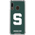 Michigan State University Spartans S Galaxy A30 Clear Case
