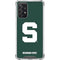 Michigan State University Spartans S Galaxy A72 5G Clear Case