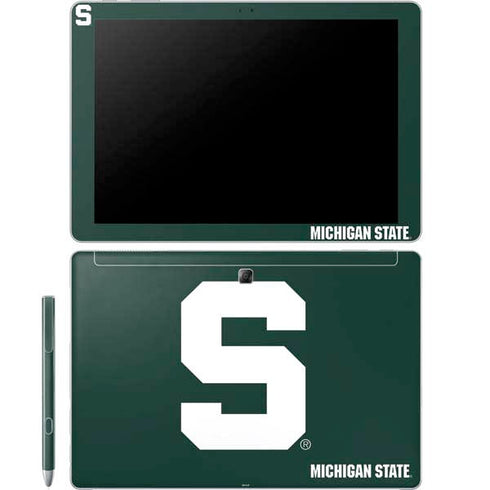Michigan State University Spartans S Galaxy Book 12in Skin