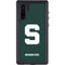 Michigan State University Spartans S Galaxy Note 10 Waterproof Case