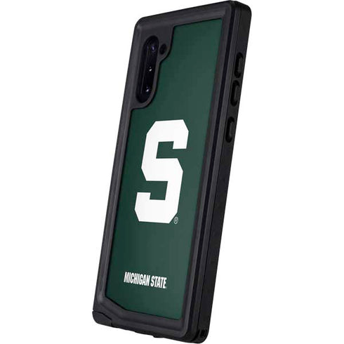 Michigan State University Spartans S Galaxy Note 10 Waterproof Case