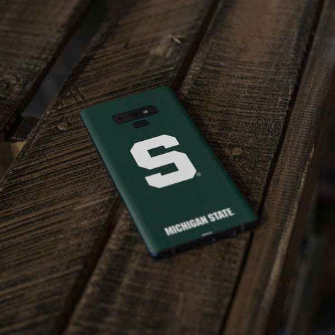 Michigan State University Spartans S Galaxy Note 9 Skin