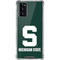 Michigan State University Spartans S Galaxy Note20 5G Clear Case