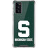 Michigan State University Spartans S Galaxy Note20 5G Clear Case
