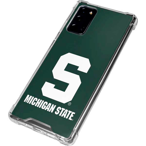 Michigan State University Spartans S Galaxy Note20 5G Clear Case