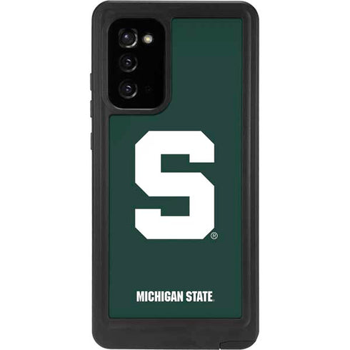 Michigan State University Spartans S Galaxy Note20 5G Waterproof Case