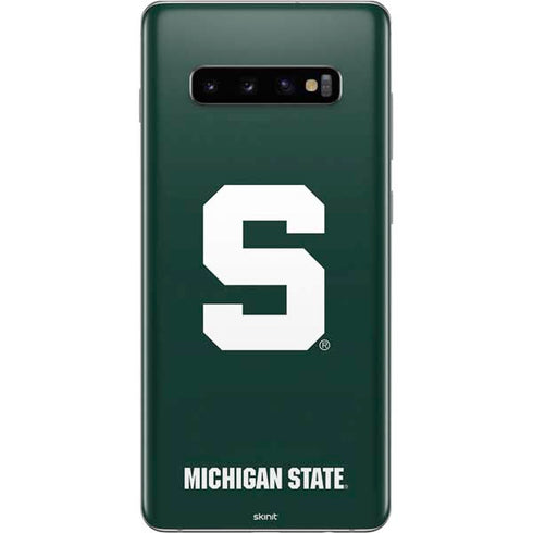 Michigan State University Spartans S Galaxy S10 Plus Skin