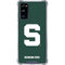 Michigan State University Spartans S Galaxy S20 FE Clear Case