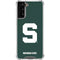 Michigan State University Spartans S Galaxy S21 FE Clear Case