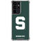 Michigan State University Spartans S Galaxy S21 Ultra 5G Clear Case