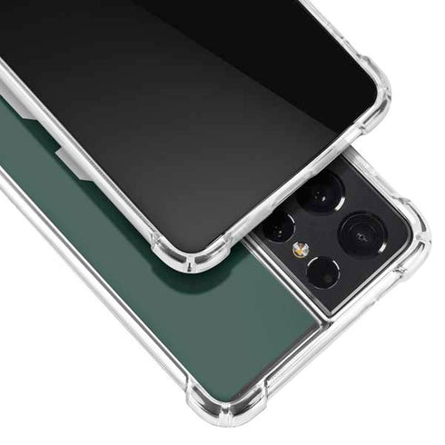 Michigan State University Spartans S Galaxy S21 Ultra 5G Clear Case