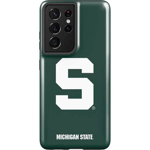Michigan State University Spartans S Galaxy S21 Ultra 5G Pro Case