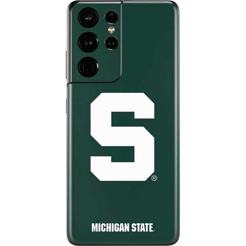 Michigan State University Spartans S Galaxy S21 Ultra 5G Skin