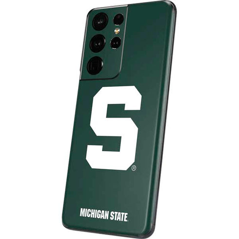Michigan State University Spartans S Galaxy S21 Ultra 5G Skin