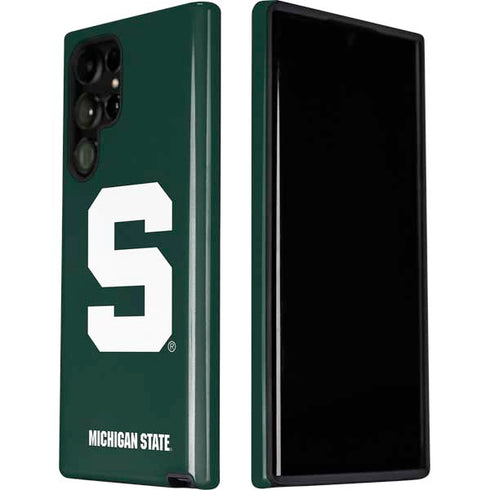 Michigan State University Spartans S Galaxy S22 Ultra Pro Case