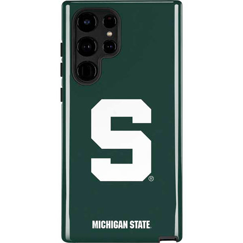 Michigan State University Spartans S Galaxy S22 Ultra Pro Case
