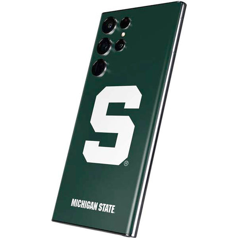 Michigan State University Spartans S Galaxy S22 Ultra Skin