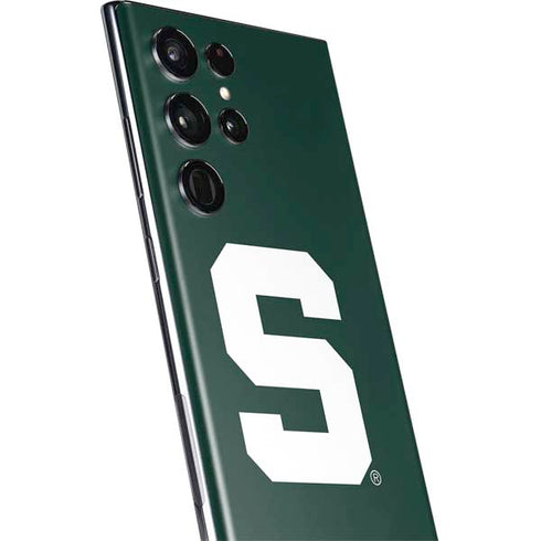 Michigan State University Spartans S Galaxy S22 Ultra Skin