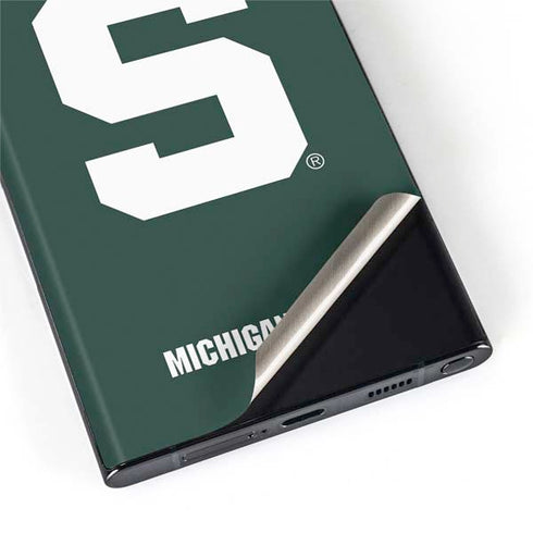 Michigan State University Spartans S Galaxy S22 Ultra Skin