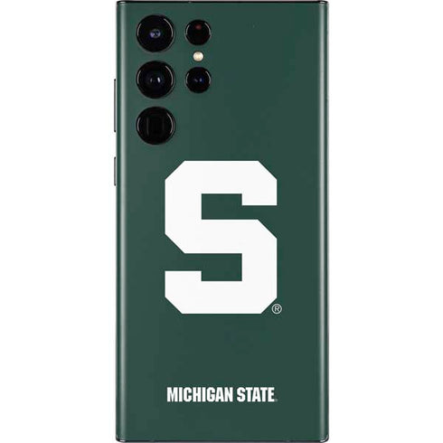 Michigan State University Spartans S Galaxy S22 Ultra Skin