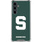 Michigan State University Spartans S Galaxy S23 FE Clear Case