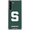 Michigan State University Spartans S Galaxy S23 Plus Clear Case