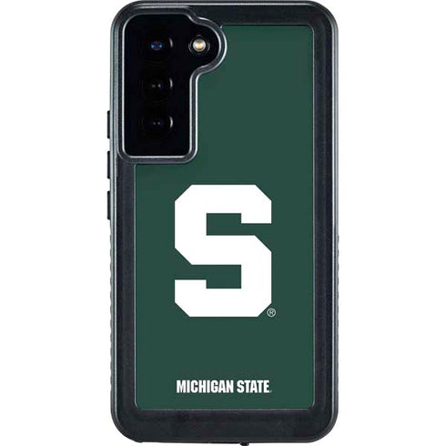 Michigan State University Spartans S Galaxy S23 Plus Waterproof Case