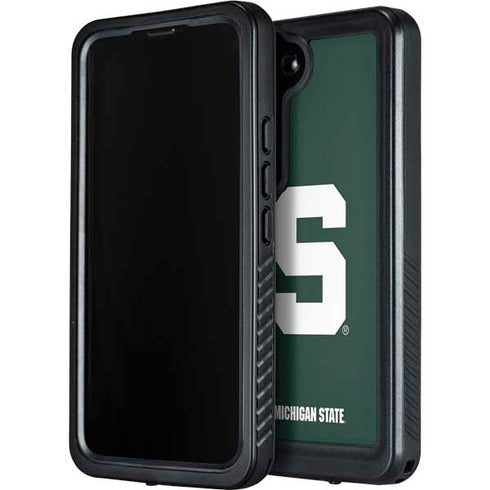 Michigan State University Spartans S Galaxy S23 Waterproof Case