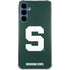 Michigan State University Spartans S Galaxy S24 Clear Case