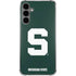 Michigan State University Spartans S Galaxy S24 Plus Clear Case
