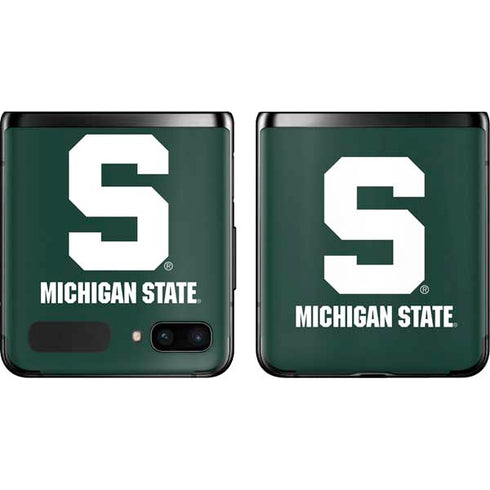 Michigan State University Spartans S Galaxy Z Flip Skin